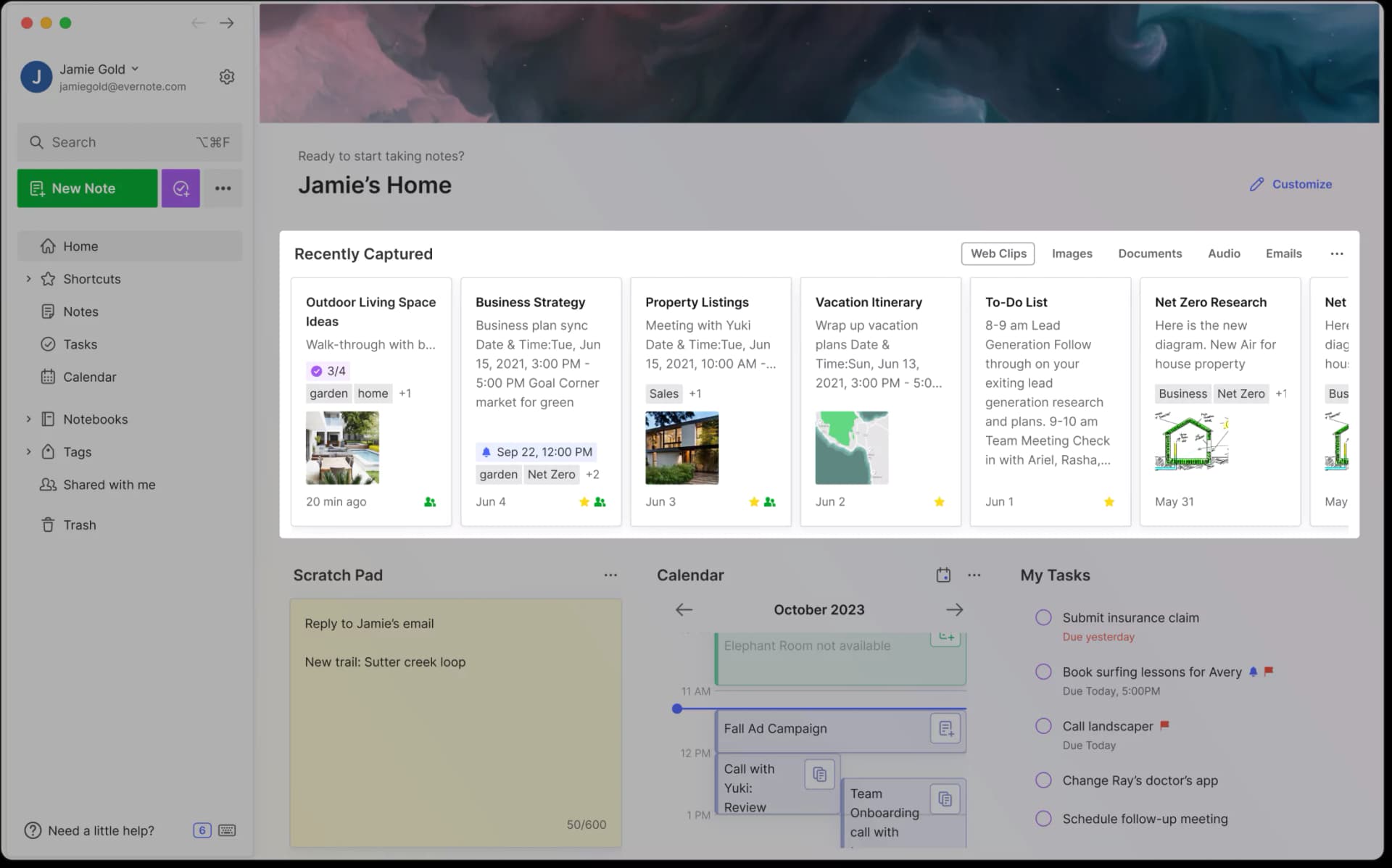 A UI rappresentation of personalize-cut-the-clutter