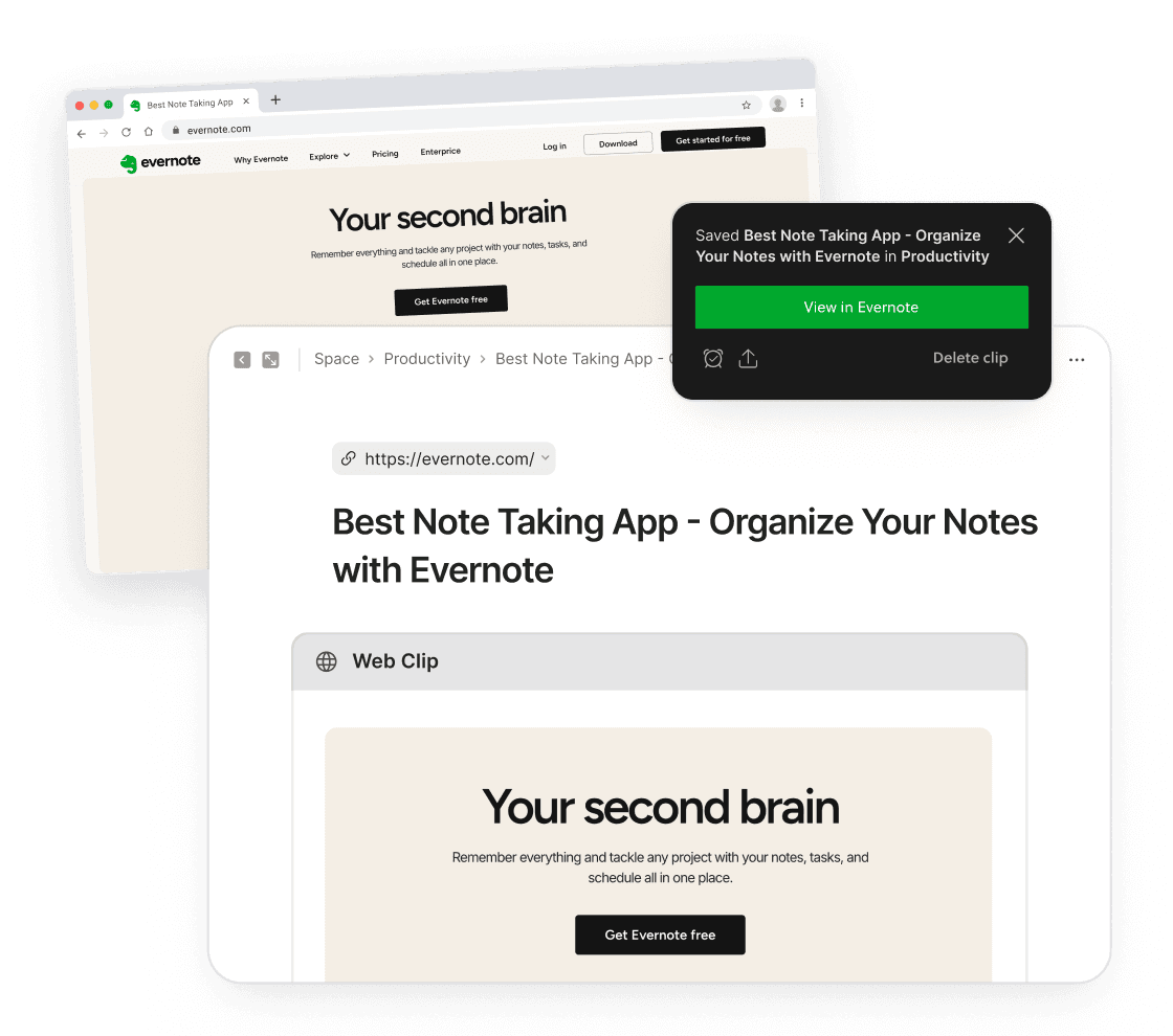 A UI rappresentation of clipper