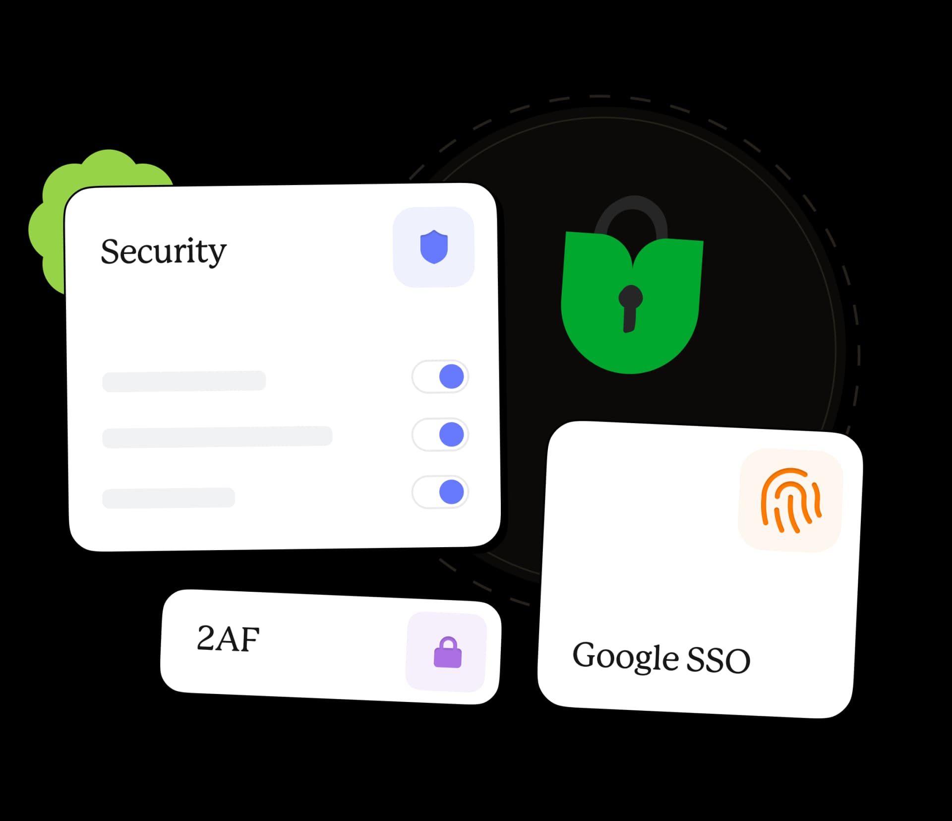 A UI rappresentation of security